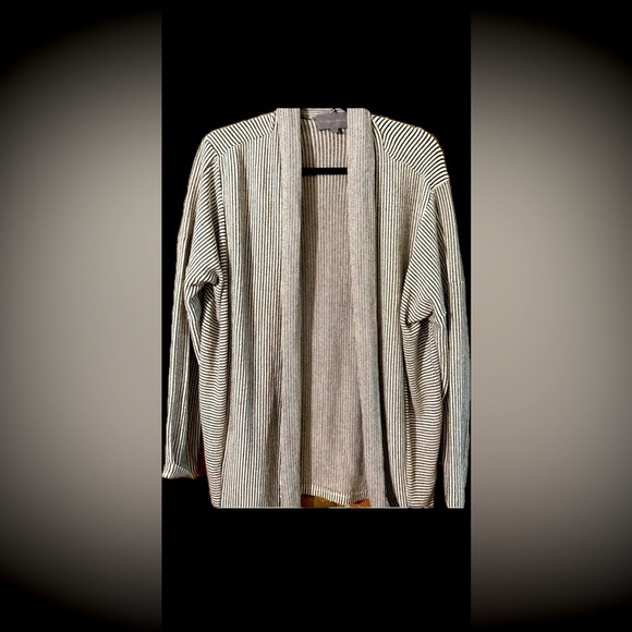 Sunday in Brooklyn Black and White Knit Cardigan - Picture 1 of 4